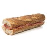 Sandwich salami baguette
