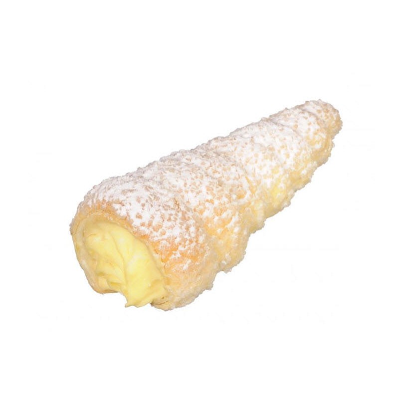 Cornet à la crème vanille